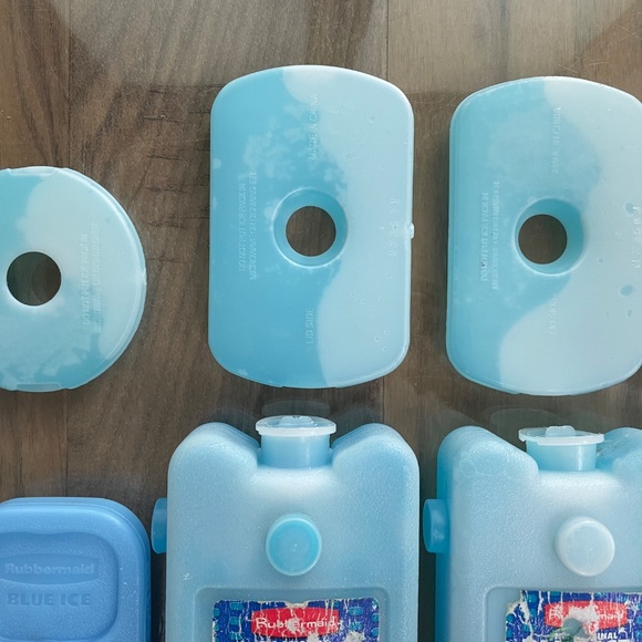 17-Piece Mixed Set of Lunch Box Ice Packs - Picture 9 of 13